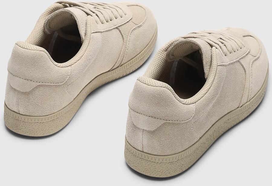 SELECTED Sneakers laag lichtgrijs - Foto 4
