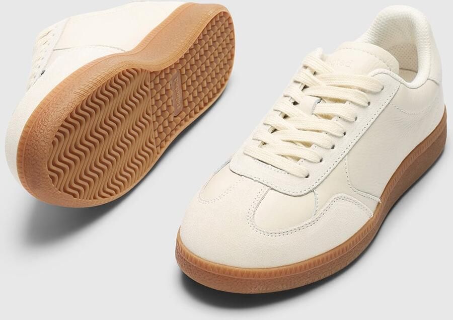 SELECTED Sneakers laag offwhite - Foto 3