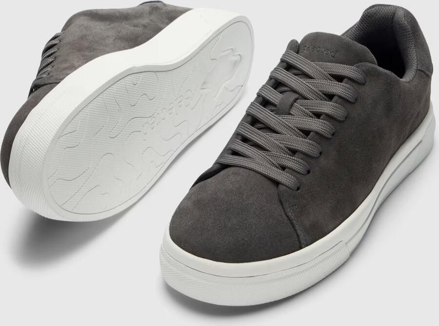SELECTED Sneakers laag 'SLHDavid' donkergrijs - Foto 3