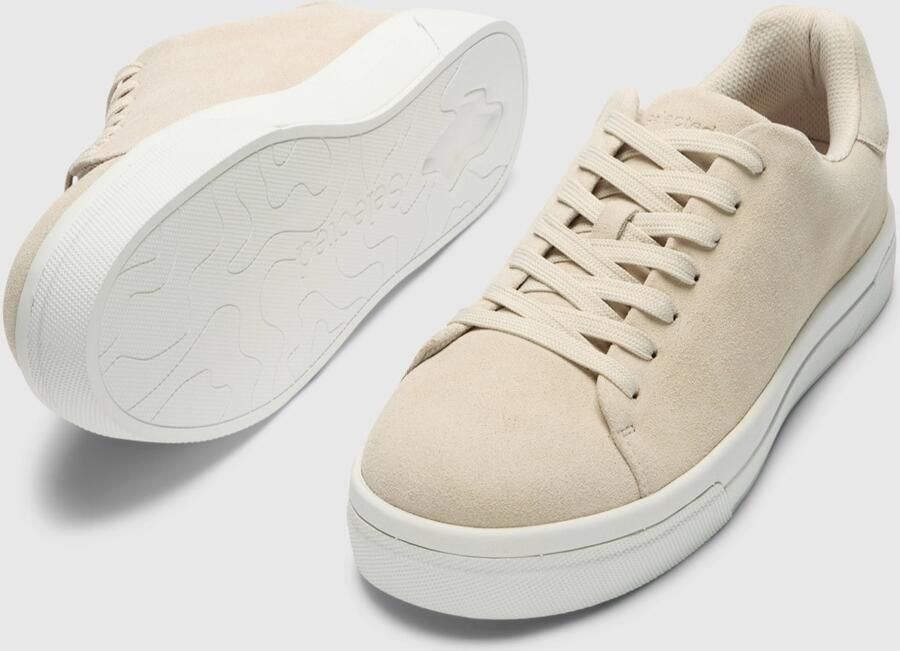 SELECTED Sneakers laag 'SLHDavid' wolwit - Foto 3
