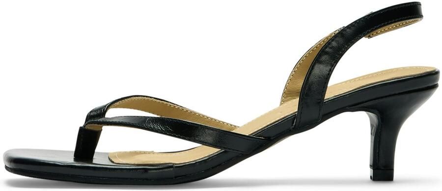 SELECTED Teenslipper 'SLFELLA' zwart