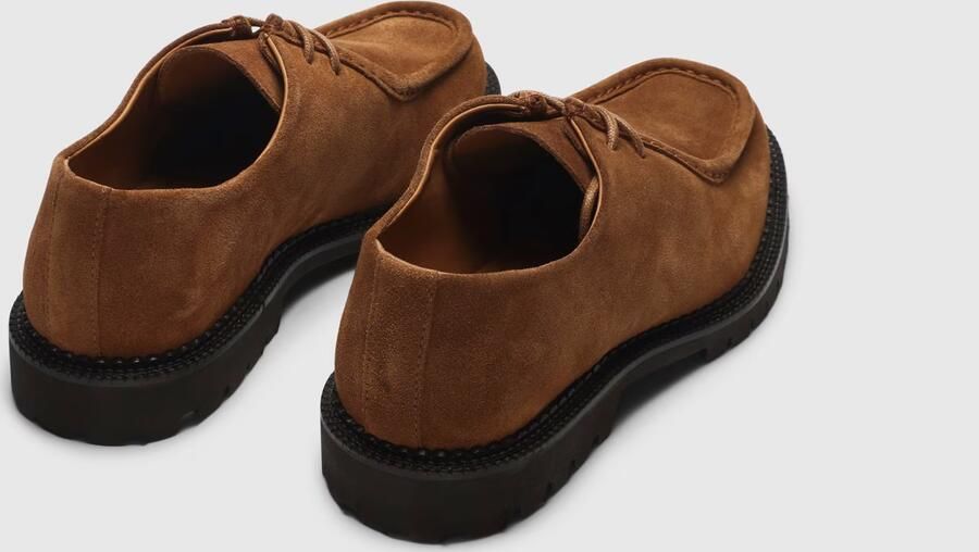 Selected Homme Veterschoenen van echt suède Model 'HECTOR' - Foto 5