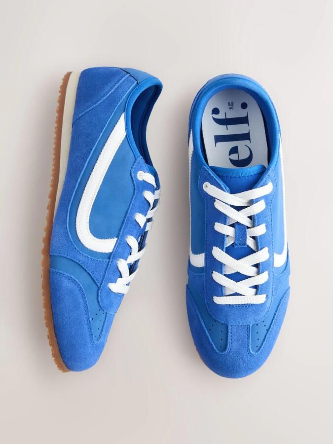 Self. Sneakers laag blauw wit - Foto 2