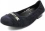 Semler Comfortabele Velours Ballerina's voor Dames - Thumbnail 2
