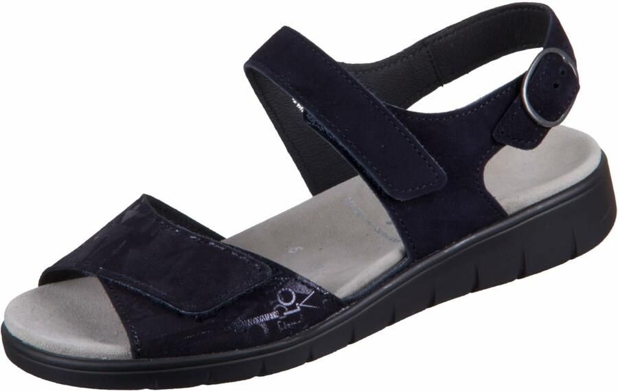 SEMLER Sandalen met riem donkerblauw