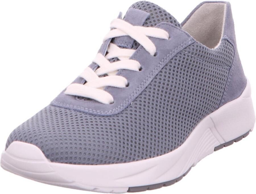 SEMLER Veterschoen 'Komfort Schnürschuh Damen S6015450 076 Echtleder in blau' blauw - Foto 3