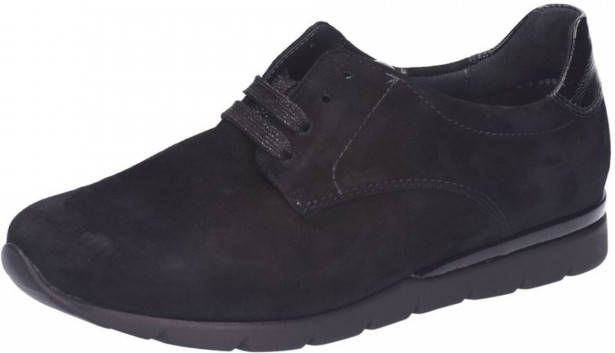 Semler Comfort Veterschoenen voor Dames in Zwart