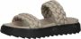 Shabbies Amsterdam Shabbies 170020277~~~~~~~~~~~~~~~~~~~~~ Dames slippers Wit beige - Thumbnail 4