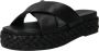 Shabbies Amsterdam 170020339 Sandalens Zwart - Thumbnail 5