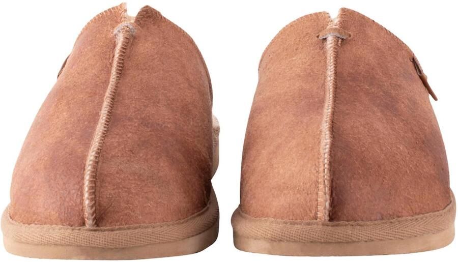 SHEPHERD OF SWEDEN Shepherd HUGO 1201052 Dames pantoffels Heren pantoffels Cognac - Foto 12
