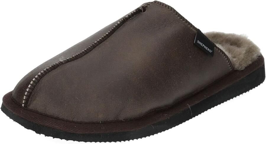 SHEPHERD OF SWEDEN Shepherd 1201 Hugo Herenpantoffels 253-Stone-Oiled-Antique - Foto 2