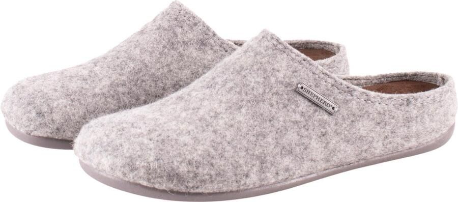 SHEPHERD OF SWEDEN Shepherd Jon Heren Sloffen Grey - Foto 3