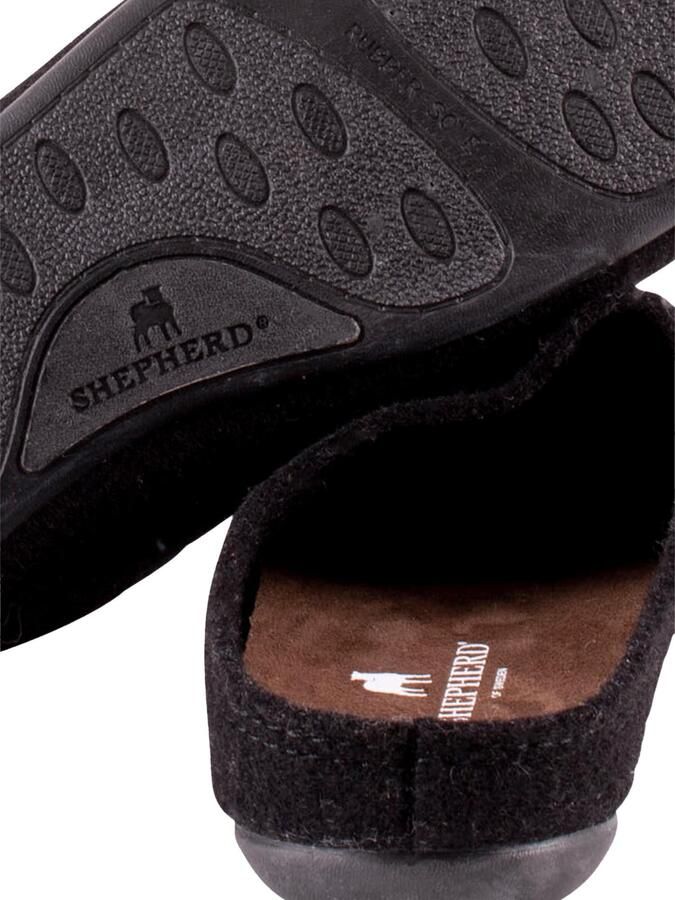 SHEPHERD OF SWEDEN Sheperd Jon heren pantoffel Zwart - Foto 8