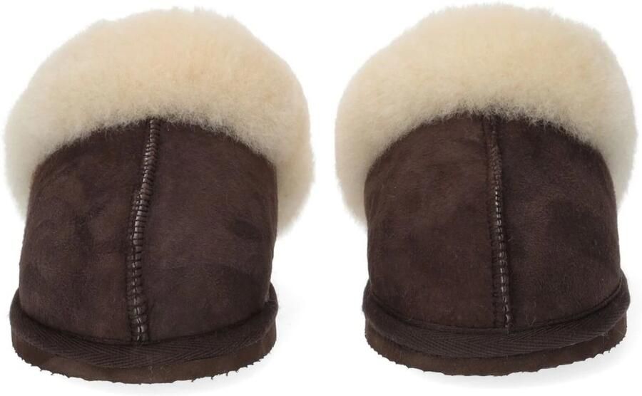 SHEPHERD OF SWEDEN Shepherd 468 Jessica Dames pantoffels 137-Moro-Kastanje - Foto 4