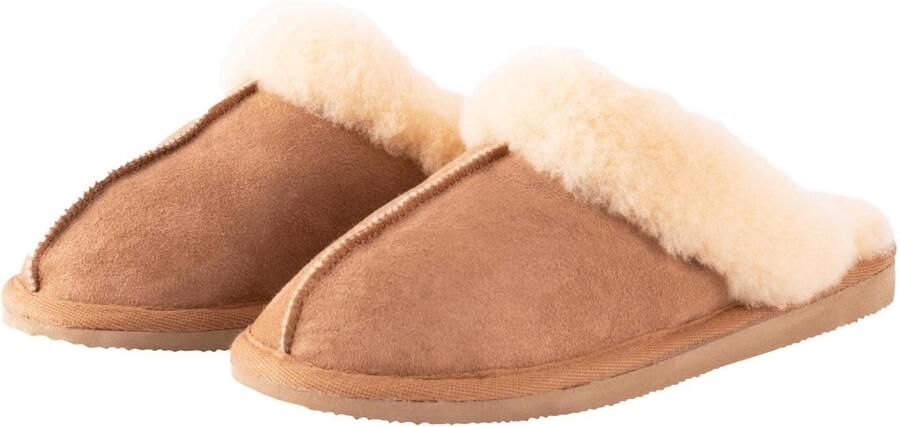 SHEPHERD OF SWEDEN Jessica slippers Dames Sloffen Bruin Leopard - Foto 6