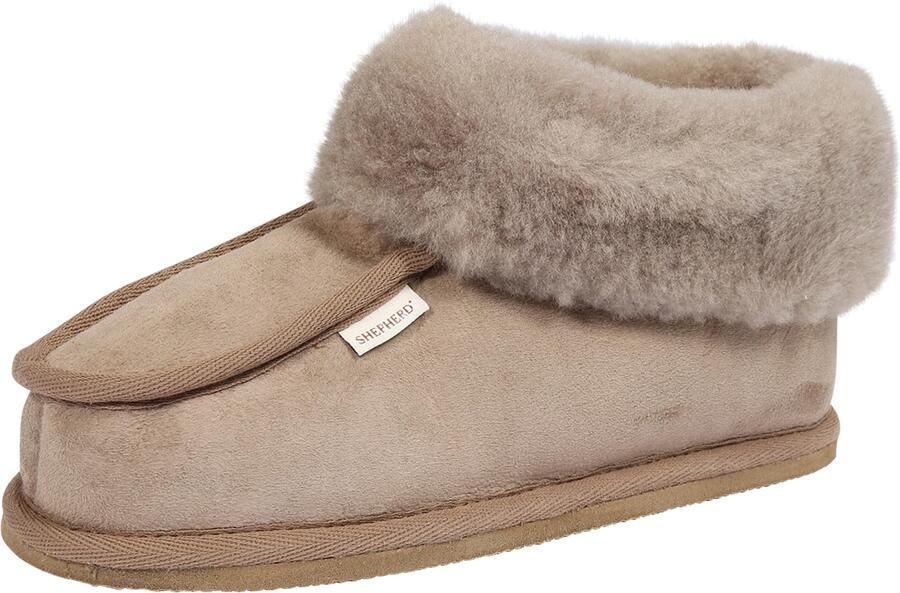 SHEPHERD OF SWEDEN Lena slippers Stone 42 Dames Sloffen STONE