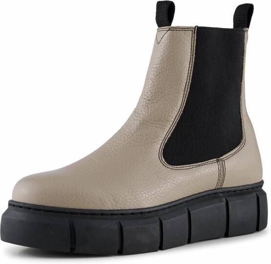 Shoe the Bear Chelsea Leren Laars Klassieke Stijl Beige Dames - Foto 4