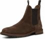 Shoe the Bear York chelsea boot suede Choc Brown Bruin - Thumbnail 2