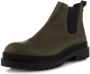 Shoe the Bear Arvid chelsea boot leer Mosgroen Green Heren - Thumbnail 2