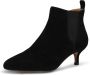 Shoe the Bear Saga Suède Chelsea Boot Zwart Black Dames - Thumbnail 2