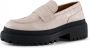 Shoe the Bear Iona loafer leer WIT Krokodil White Dames - Thumbnail 9