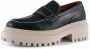 Shoe the Bear Iona loafer leer WIT Krokodil White Dames - Thumbnail 2