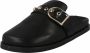 Shoe the Bear Studded leren instapmuil zwart Black Dames - Thumbnail 1
