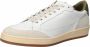 Shoe the Bear Babtiste sneaker leer WIT Groen Multicolor Heren - Thumbnail 3