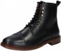 Shoe the Bear Handgemaakte Leren Veterschoenen Black Heren - Thumbnail 2