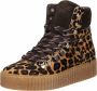 Shoe the Bear Agda boot suede Chesnut Leopard Pony Bruin Dames - Thumbnail 2