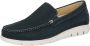 Sioux 706 6110352 Blauwe heren mocassin - Thumbnail 2