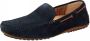Sioux CALLIMO VELOUR HAYDEN Volwassenen Instappers Kleur Blauw - Thumbnail 3