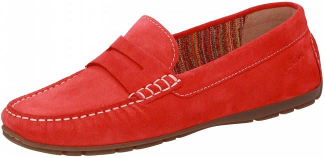 Sioux CARMONA-700 Dames Instappers Rood - Foto 2