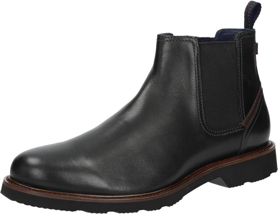 SIOUX Chelsea boots 'Dilip-717' zwart