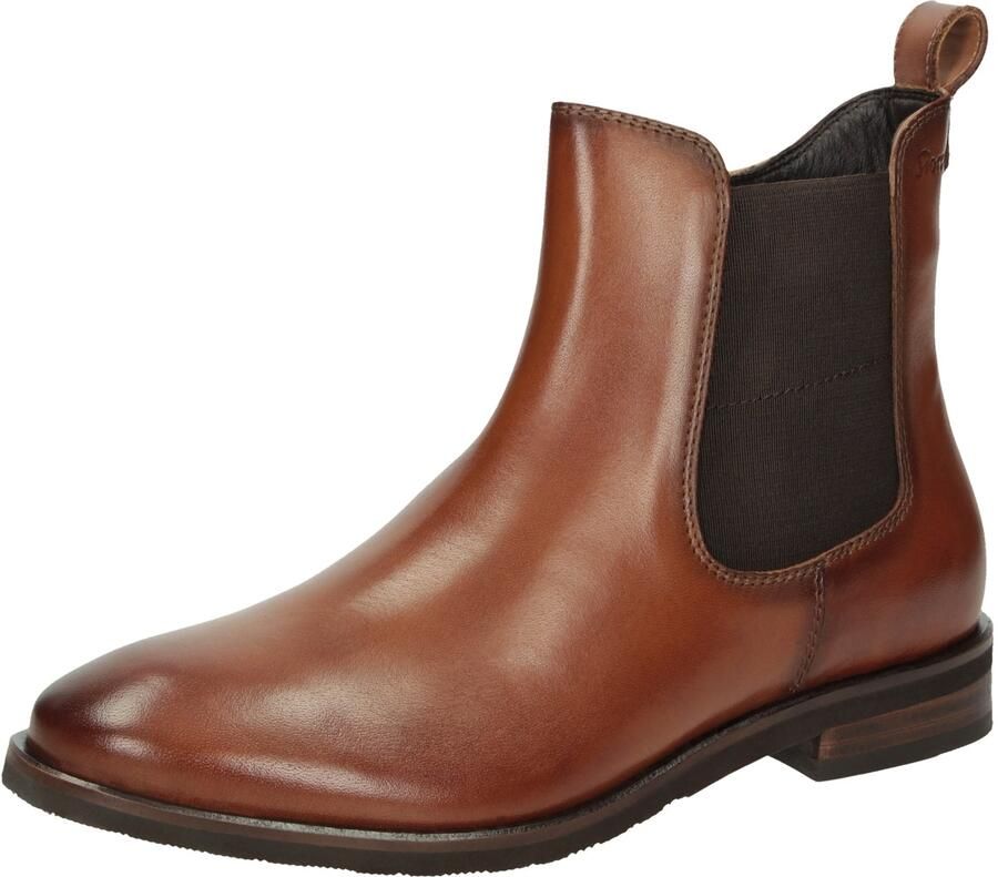 SIOUX Chelsea boots ' Elaneska-700 ' cognac