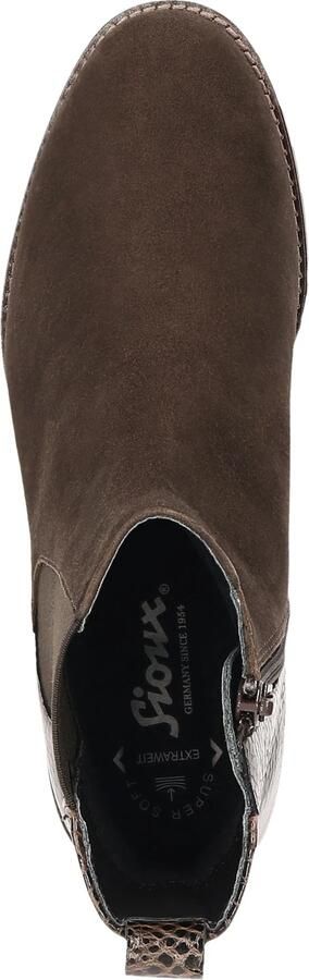 SIOUX Chelsea boots ' Meredith-750-H ' donkerbruin - Foto 6