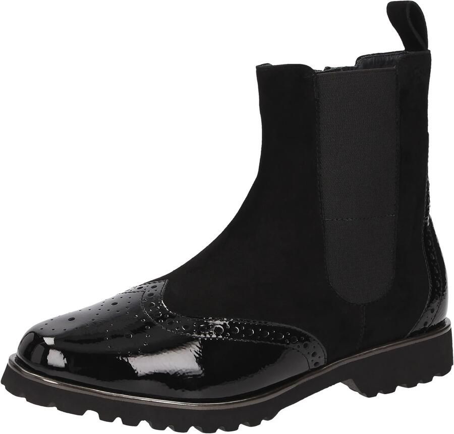 SIOUX Chelsea boots ' Meredith-751-H ' zwart