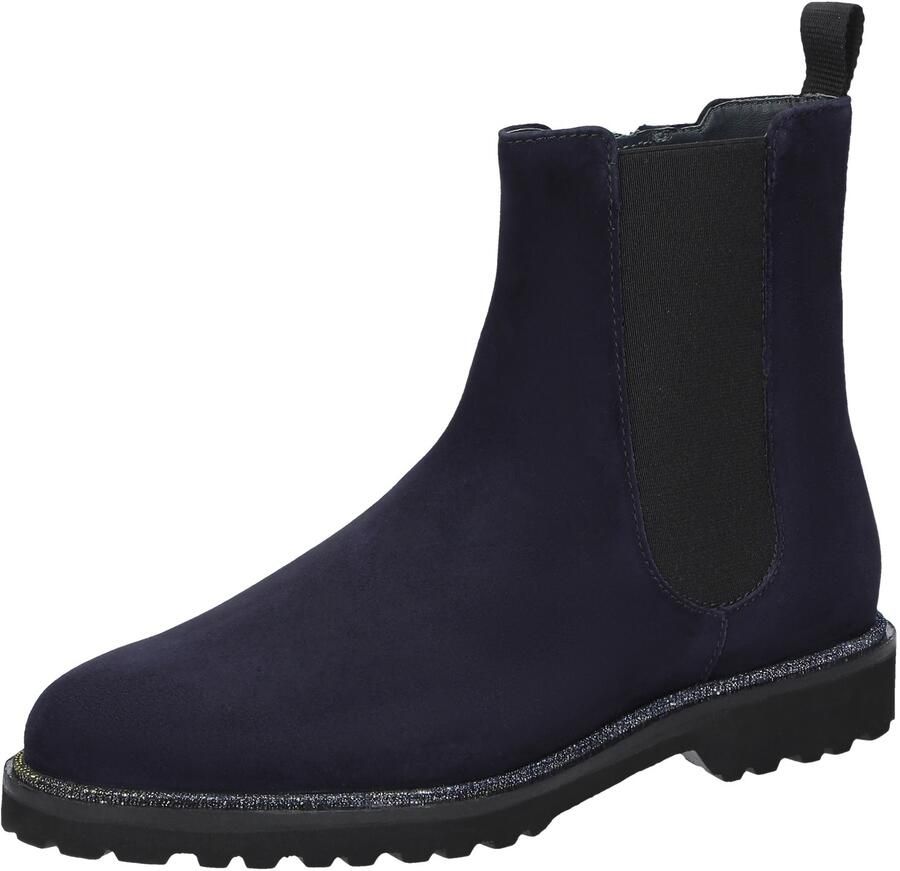 SIOUX Chelsea boots 'Meredith' donkerblauw zwart