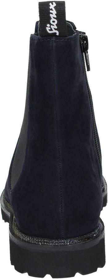SIOUX Chelsea boots 'Meredith' donkerblauw zwart - Foto 4