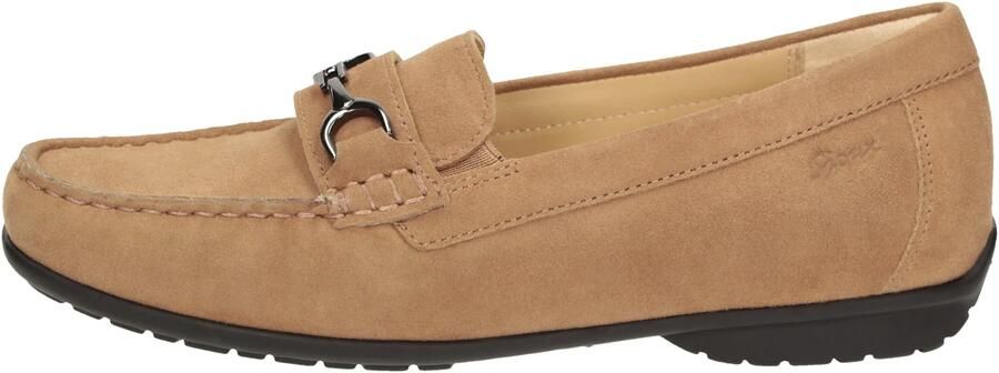 SIOUX Instappers beige zwart - Foto 4