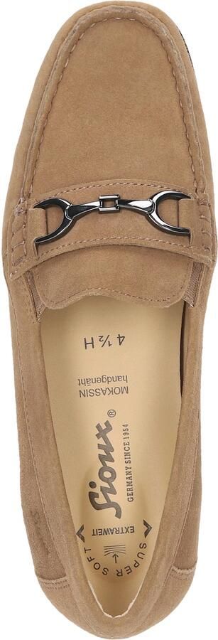 SIOUX Instappers beige zwart - Foto 6