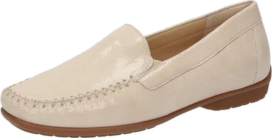 SIOUX Instappers 'Cortizia-739-H' crème bruin