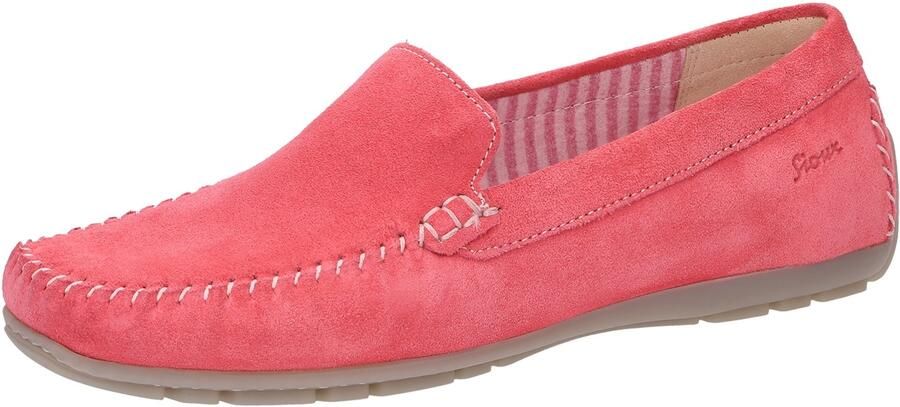 Sioux Klassieke dames mocassins in effen kleuren