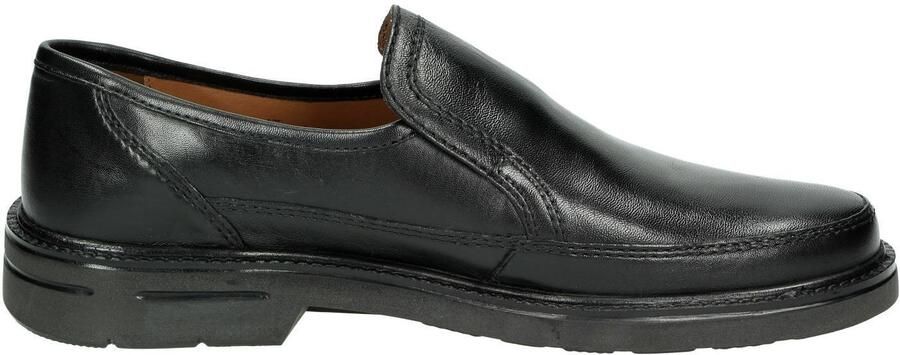 SIOUX Huisschoen 'Slipper Herren 25970 Echtleder in schwarz' zwart - Foto 6