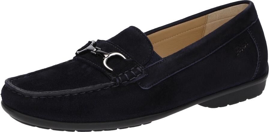 SIOUX Mocassins Dames Cortizia Suède Blauw - Foto 9
