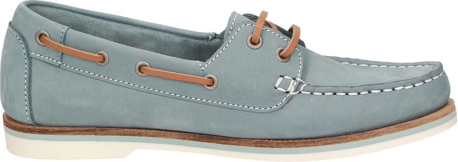 SIOUX Mocassins ' Nakimba-700 ' lichtblauw cognac