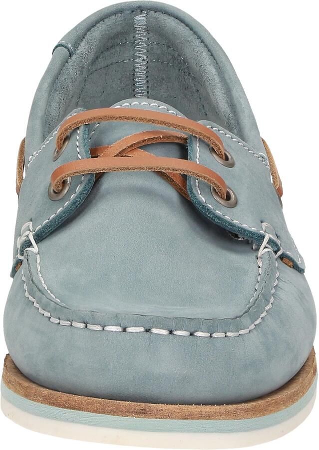 SIOUX Mocassins ' Nakimba-700 ' lichtblauw cognac - Foto 3