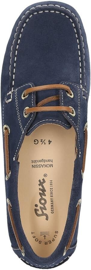 SIOUX Mocassins ' Simadesa-701 ' donkerblauw - Foto 6