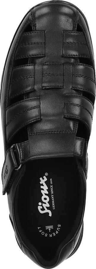 SIOUX Sandalen 'Romedius-703' zwart - Foto 6