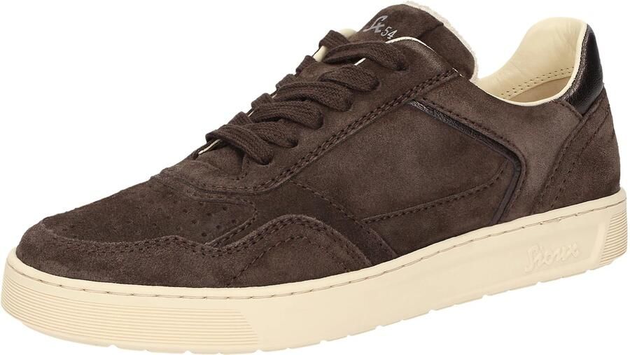SIOUX Sneakers laag '004 ' donkerbruin